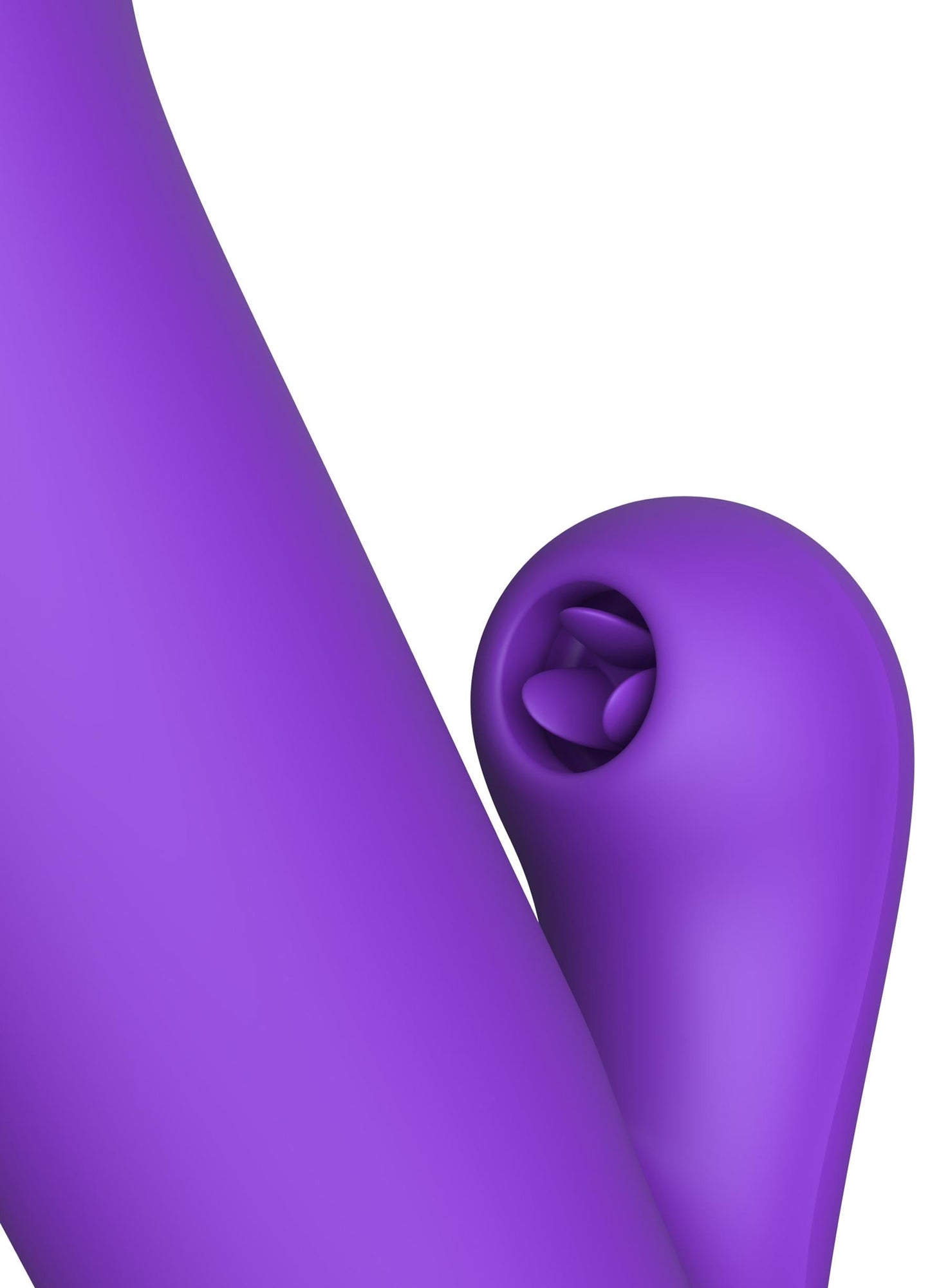 Fantasy For Her Super SoniX Thruster - Purple USB Rechargeable Thrusting Rabbit Vibrator