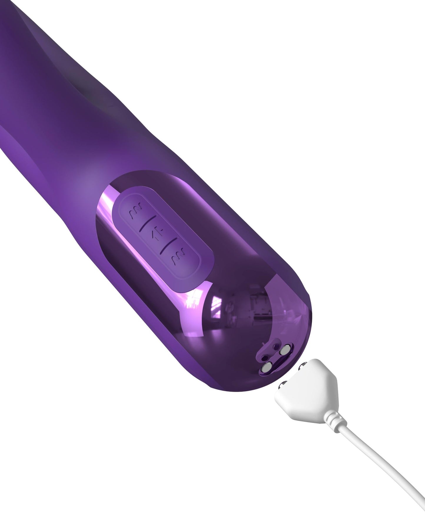 Fantasy For Her Super SoniX Thruster - Purple USB Rechargeable Thrusting Rabbit Vibrator