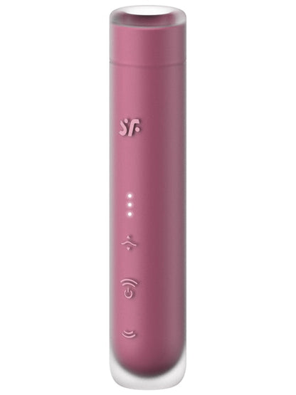 Satisfyer First Kiss - Pink USB Rechargeable Air Pulse Stimulator