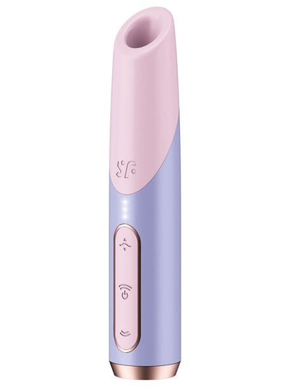 Satisfyer Bold Kiss - Purple USB Rechargeable Air Pulse Stimulator