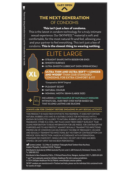 Skyn Elite large Condoms