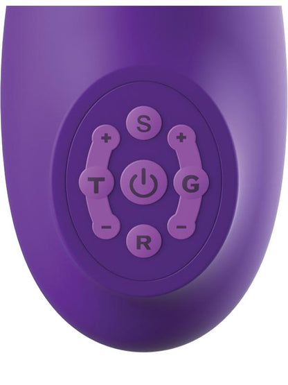 Fantasy For Her Ultimate Pleasure Pro Plus - Purple USB Rechargeable Sucking Licking & Flicking Vibrator
