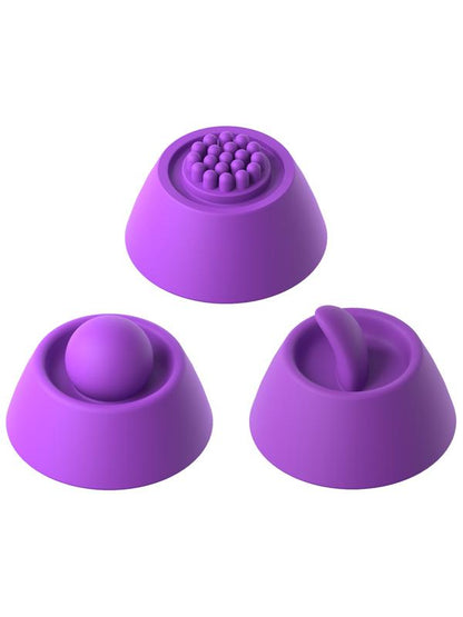 Fantasy For Her IntiMotion Pulse Pro - Purple 24 cm USB Rechargeable Swirling & Flicking Rabbit Vibrator