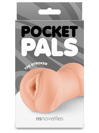 Pocket Pals Vagina Stroker - Tan - Tan Vagina Stroker