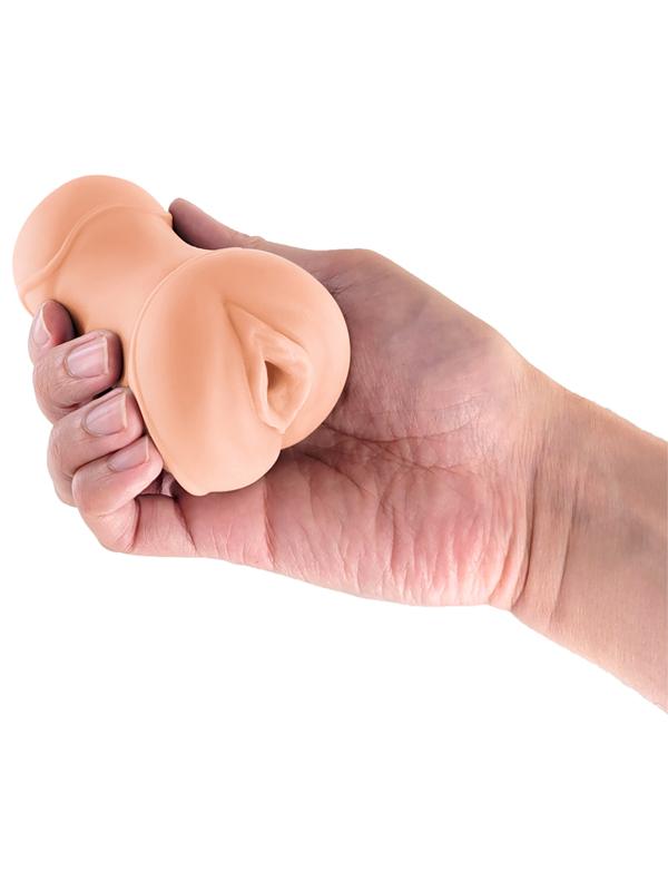 Pocket Pals Vagina Stroker - Tan - Tan Vagina Stroker