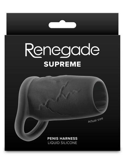 Renegade Supreme - Black - Black Penis Sleeve