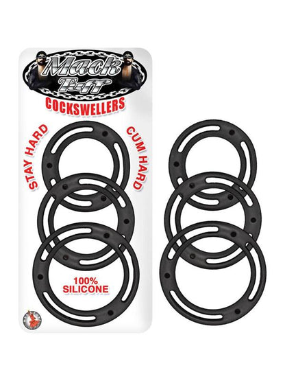 Mack Tuff Cockswellers Silicone Erection Enhancer Black