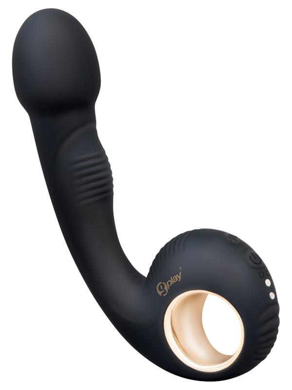 Bodywand G-Play Vibrating Squirt Trainer - Black 17 cm USB Rechargeable Vibrator