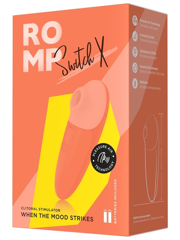 ROMP Switch X Clitoral Stimulator – Orange