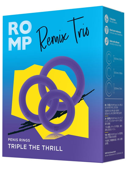 Romp - Remix Trio Male Rings – Violet