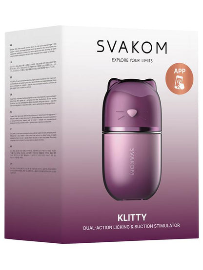 Klitty Dual-Action Licking & Suction Stimulator