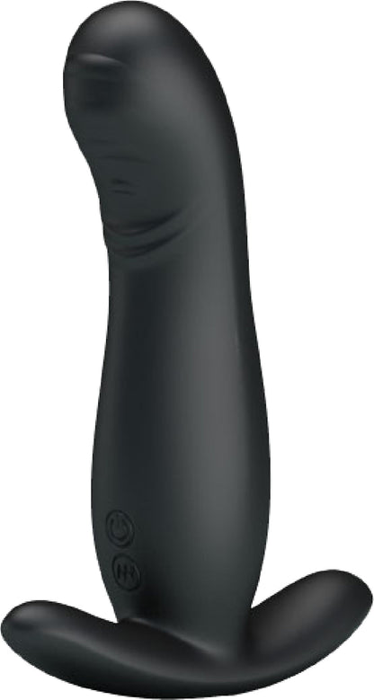 Pretty Love Vibrating Rechargeable Prostate Massager (Black)