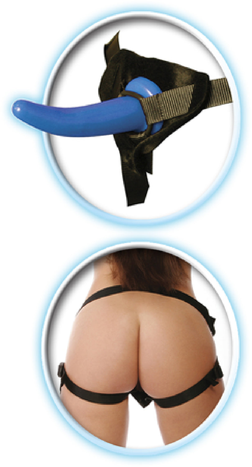 Fetish Fantasy Beginners Strap-On For Him Blue