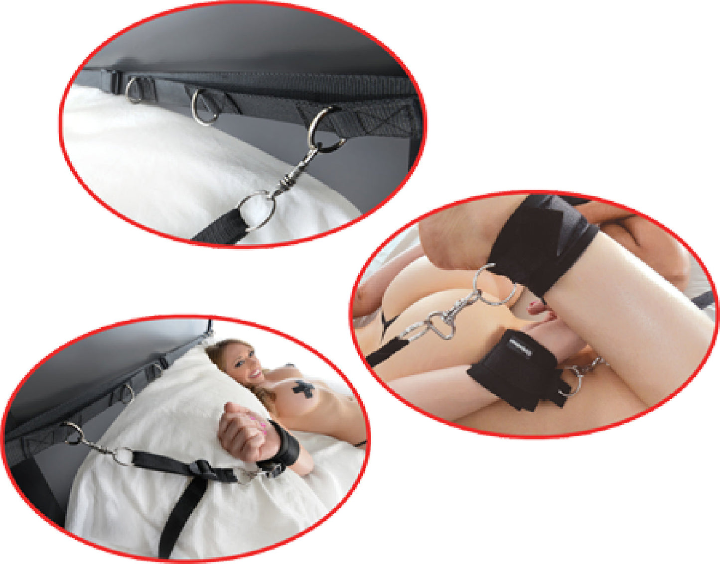 Ultimate Bed Restraint System (Black)