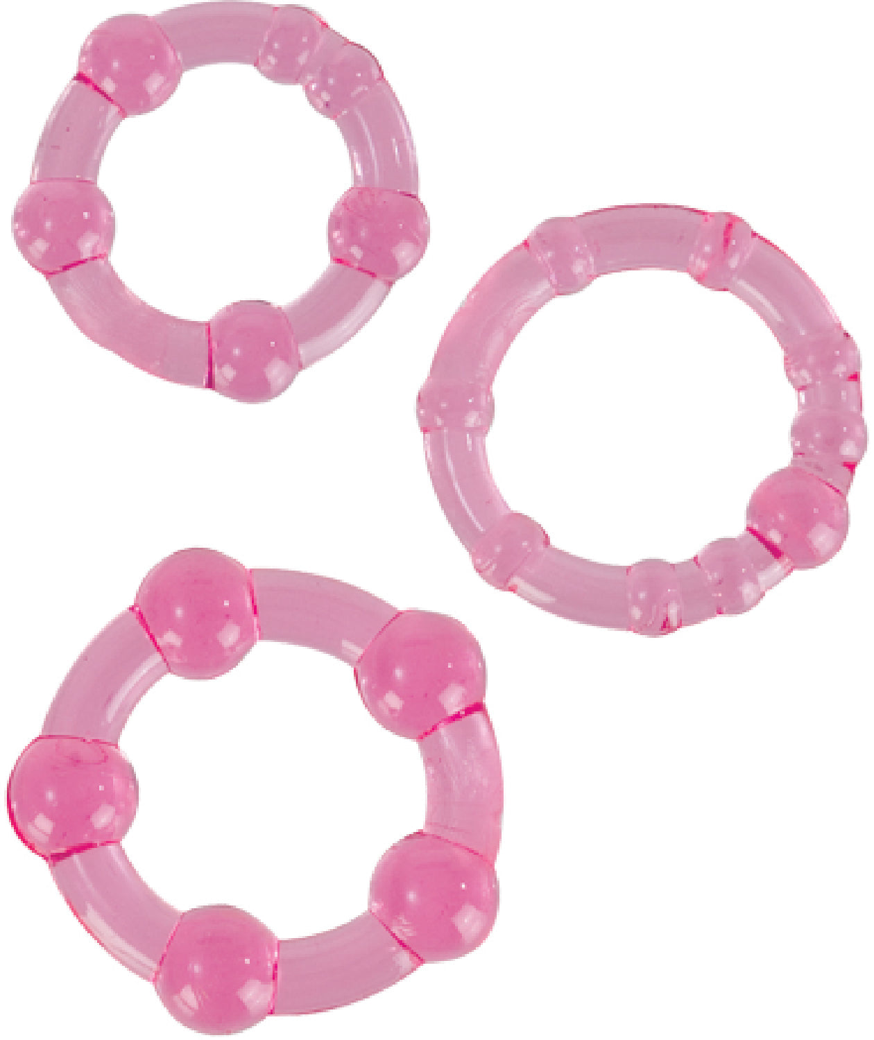 Silicone Island Rings (Pink)