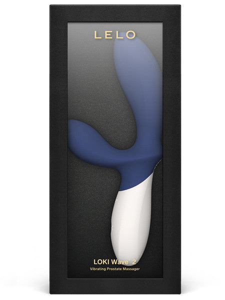 Loki Wave 2 New Generation Legendary Prostate Massager Powerful Vibrator - Black