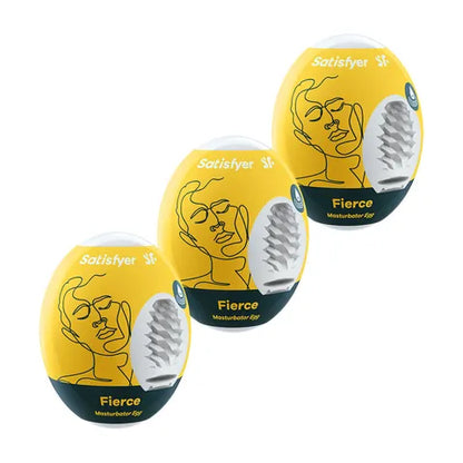 Satisfyer Masturbator Eggs 3-Pack - Riffle