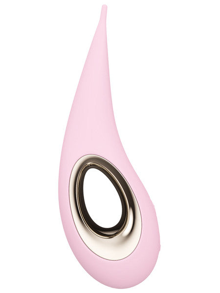 Lelo Dot High-Tech Suction Intense Vibrator Stimulator Totally Waterproof Design - Pink