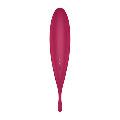 Satisfyer Twirling Pro+ App Control  Vibrator - Dark Red