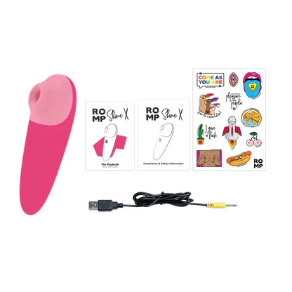 Romp Shine X Clitoral Stimulator - Pink