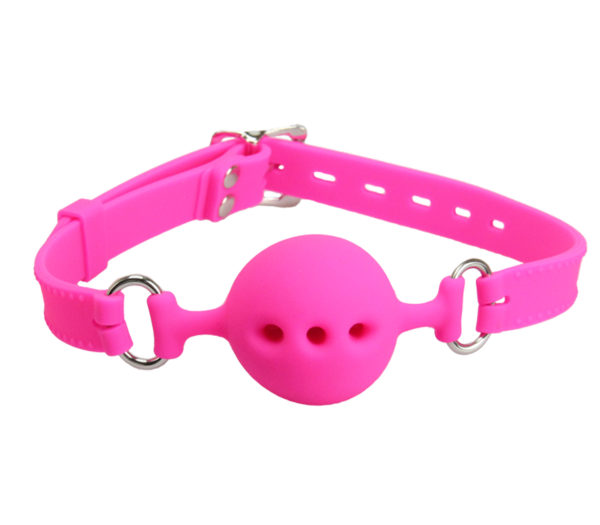 Gag011 Silicone Gag With Breathable Ball