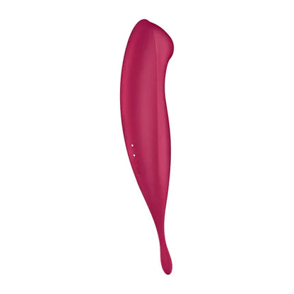 Satisfyer Twirling Pro+ App Control  Vibrator - Dark Red