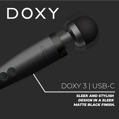 Doxy 3 Usb-C Wand Massager Vibrator