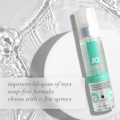 JO Misting Toy Cleaner - 120 mL - Misting Toy Cleaner - 120 ml Spray Bottle