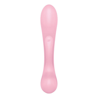 Satisfyer Triple Oh - Pink USB Rechargeable Rabbit Vibrator