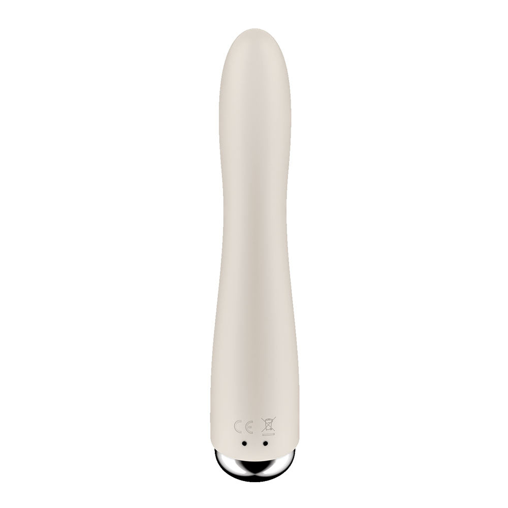 Satisfyer Spinning Vibe 1 - Blue - Blue 17.8 cm USB Rechargeable Rotating Vibrator