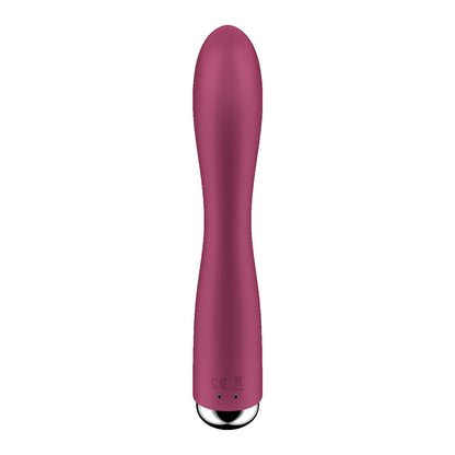 Satisfyer Spinning Rabbit 1 - Red - Red 20 cm USB Rechargeable Rotating Rabbit Vibrator