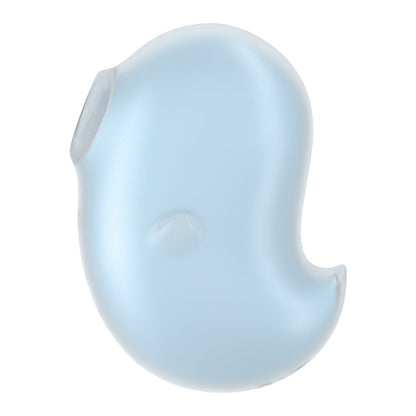 Satisfyer Cutie Ghost - Blue - Blue USB Rechargeable Air Pulse Stimulator
