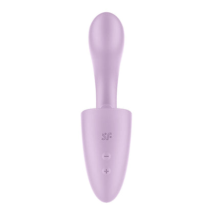 Satisfyer Tongue Expert - Violet 18 cm USB Rechargeable Vibrator with Flicking Clit Stimulator