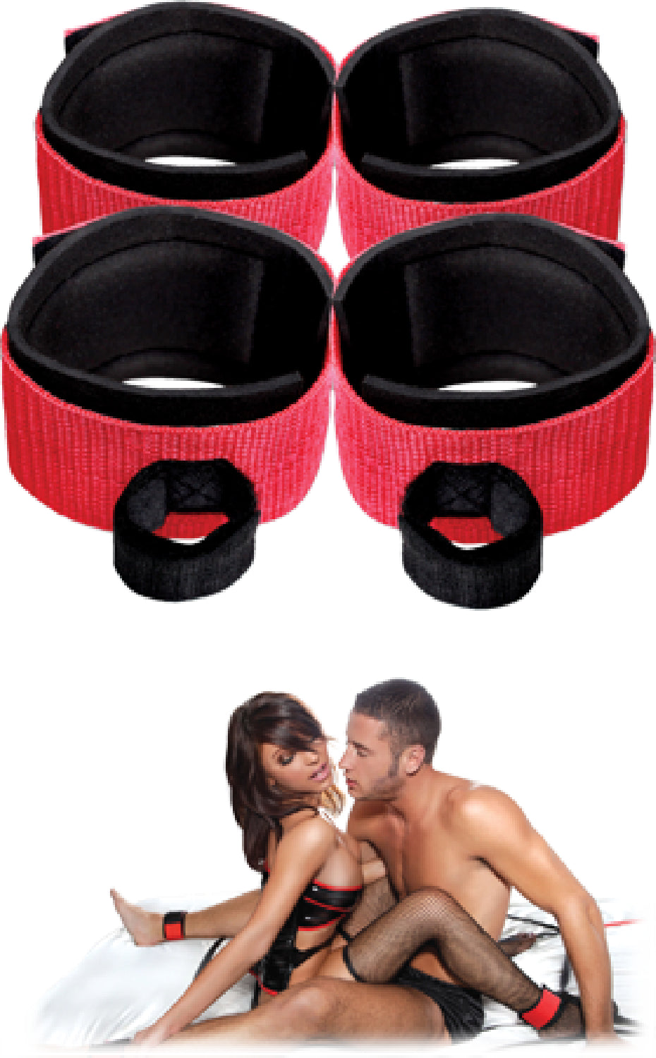 Fetish Fantasy Fantasy Web Bed Restraint System