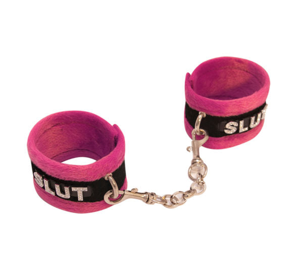 Fluffy Slut Wrist Restraints