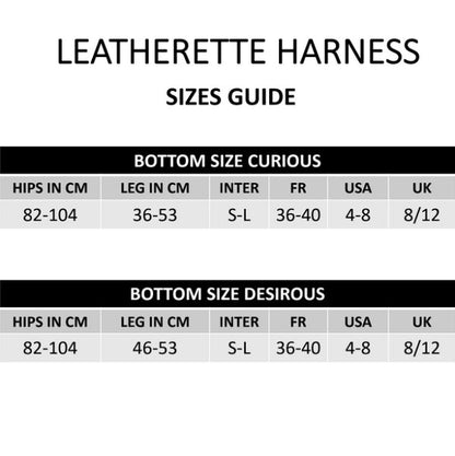 Strap-on-me Leatherette Harness Curious
