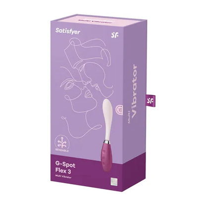 Satisfyer G-Spot Flex 3 Vibrator - Grey