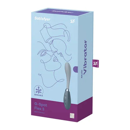 Satisfyer G-Spot Flex 3 Vibrator - Grey