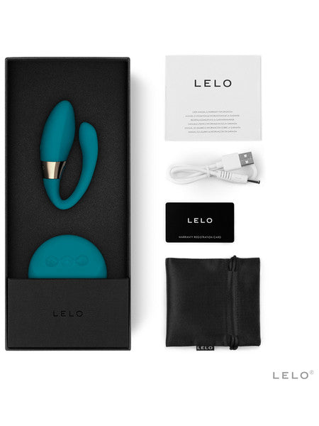 Lelo Tiani Duo Powerful Vibrator Dual Sensation Couples Massager Suit All Body Shape - Black