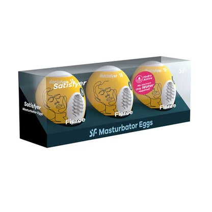 Satisfyer Masturbator Eggs 3-Pack - Riffle