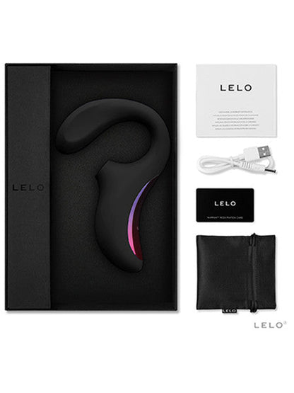 Lelo Enigma Cruise Dual Stimulator Powerful Intense Vibrations Sonic Massager - Black