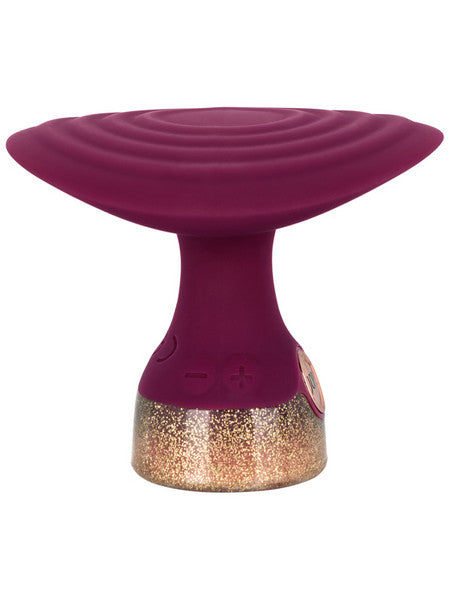 Starstruck Fantasy Uniquely Ribbed Handheld Massager w/ 35 Functions of Vibration