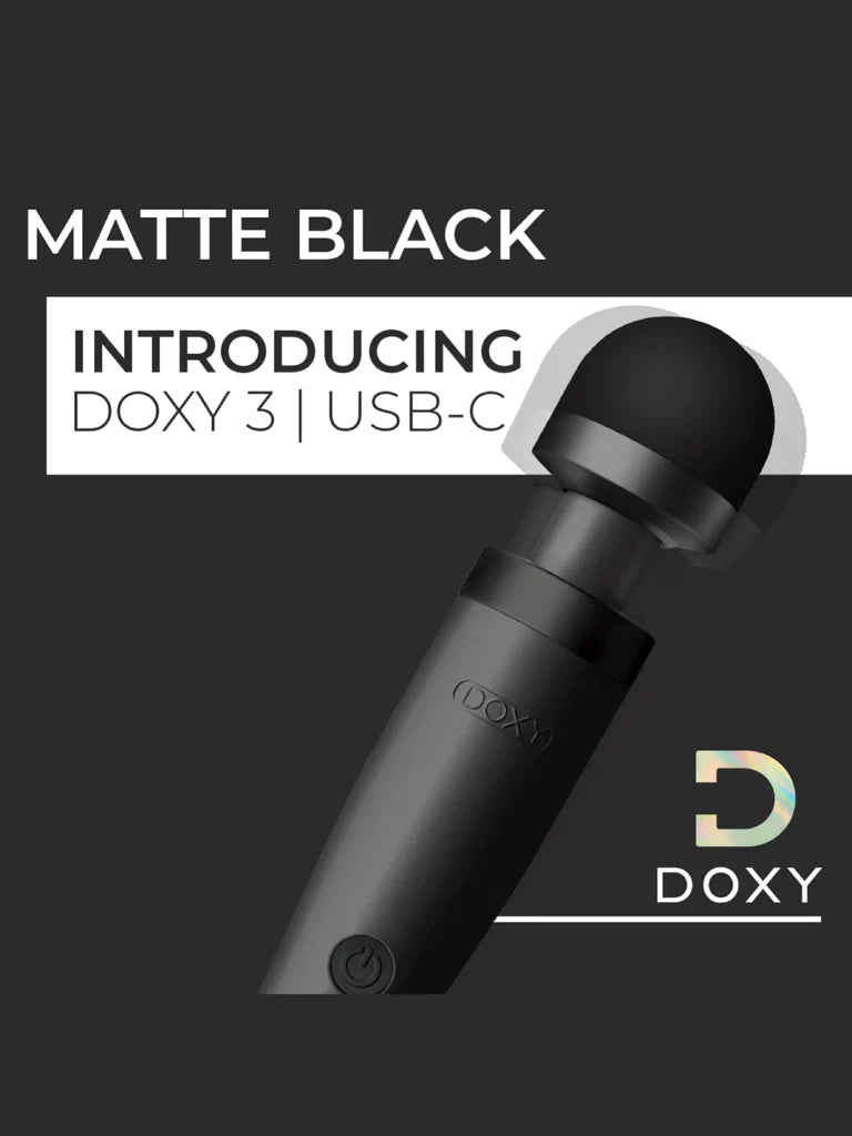 Doxy 3 Usb-C Wand Massager Vibrator