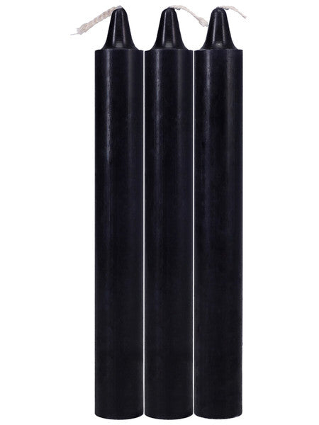 Japanese Drip Candles 3 Pack - Red