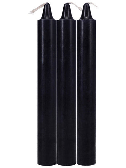 Japanese Drip Candles 3 Pack - Red