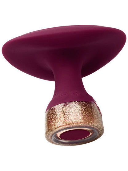 Starstruck Fantasy Uniquely Ribbed Handheld Massager w/ 35 Functions of Vibration