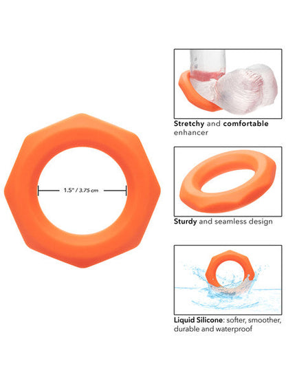 Alpha Liquid Silicone Sexagon Ring