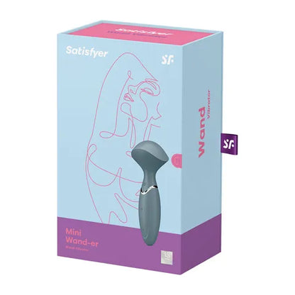 Satisfyer Mini Wand-er Vibrator - Grey
