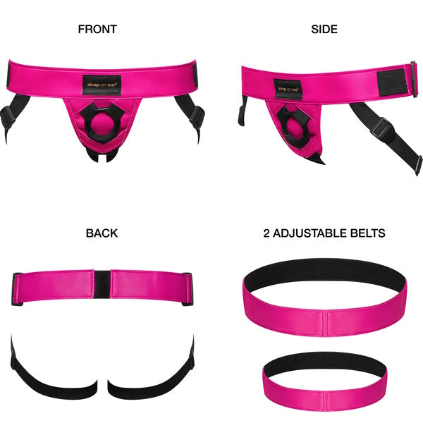 Strap-on-me Leatherette Harness Curious