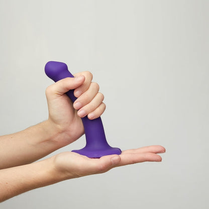 Strap On Me Dual Density Dildo Purple Large